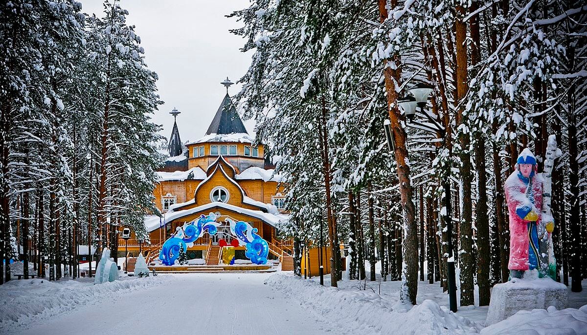 Интерактивное путешествие по Резиденции Деда-Мороза.