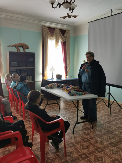 Экскурсия и мастер-класс для учащихся 3а класса от Алексинского художесттвенно-краеведческого музей.